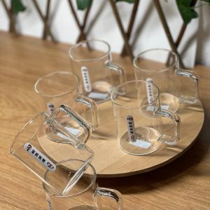 استکان پیرکس دلی بسته 6 عددی